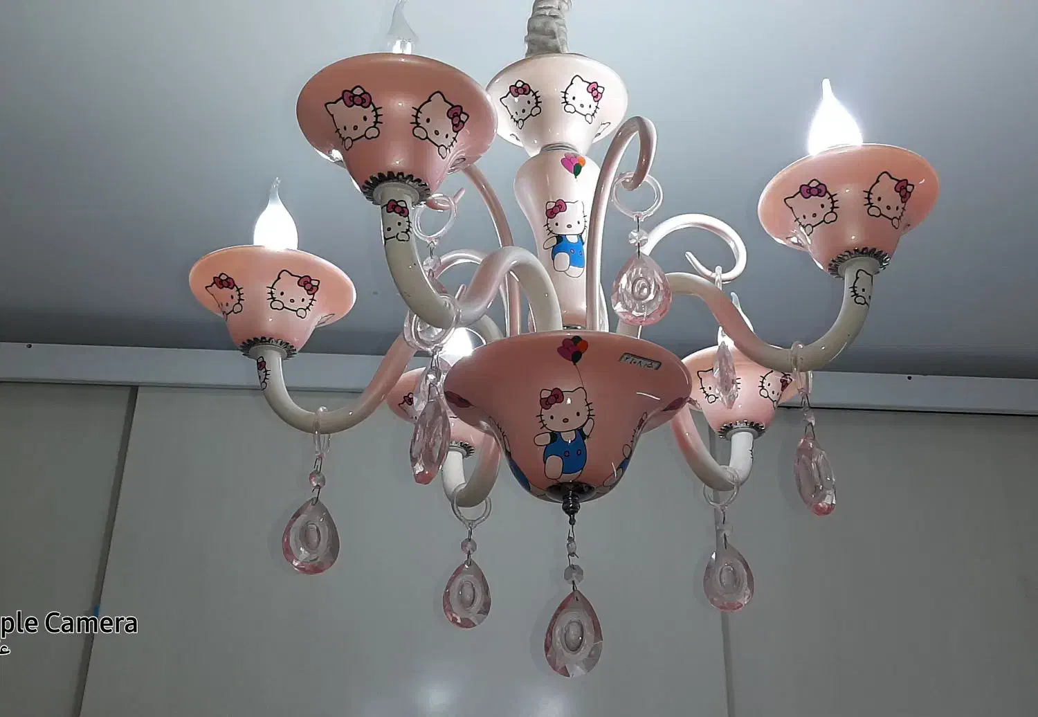 لوستر ۵ شعله|لوستر و چراغ آویز|آبادان, |دیوار