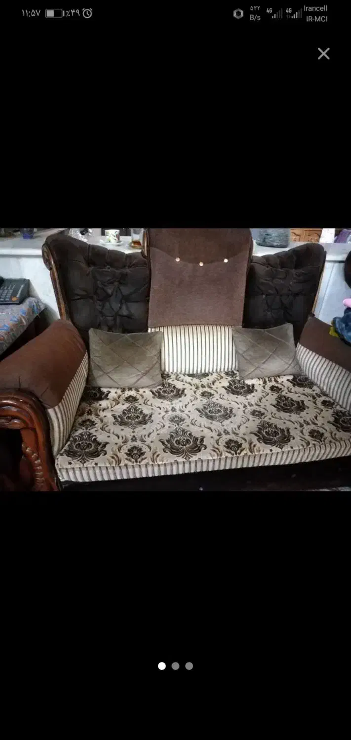 مبل8نفره بامیز، کمدلباس، میز نهارخوری 4نفره|مبلمان خانگی و میز عسلی|نیشابور, هفده شهریور|دیوار