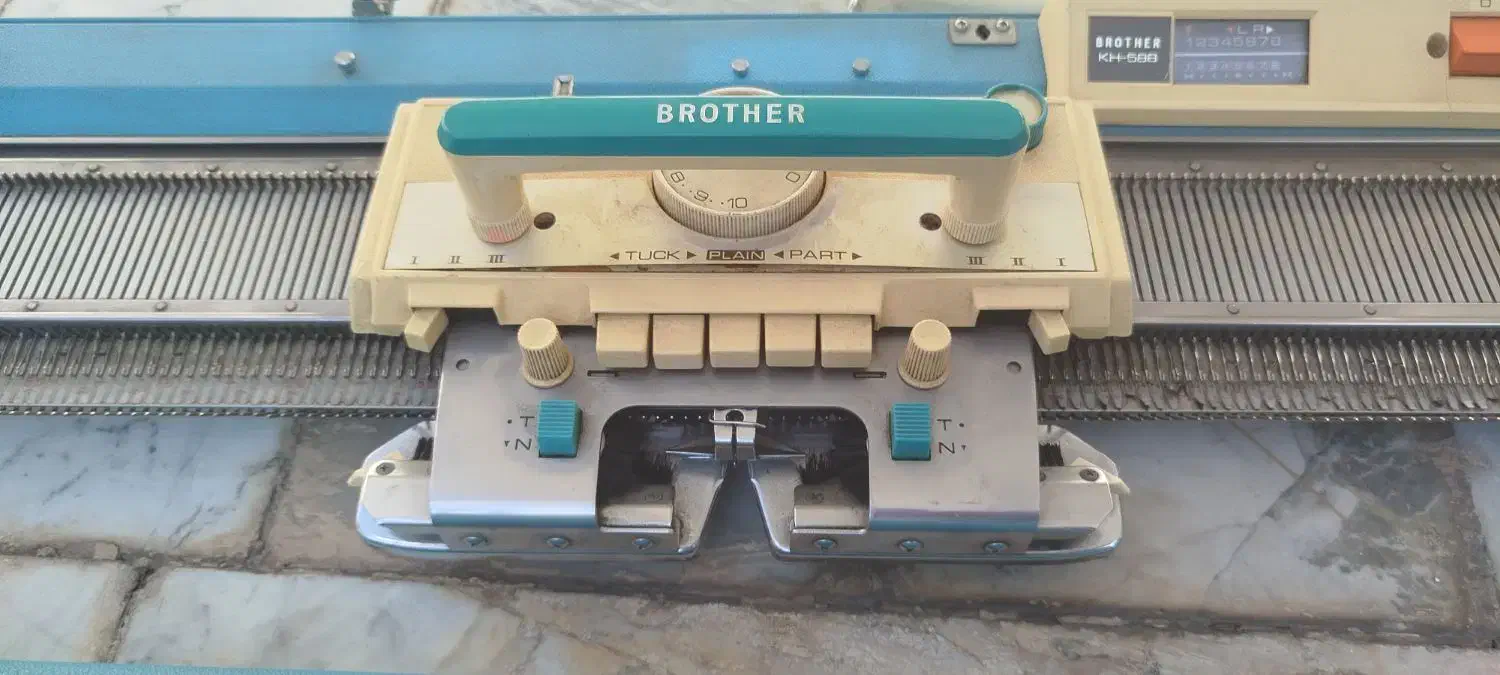 ماشین ژاکت بافی بافتنی باف مارک برادر کلیدی|لوازم خیاطی و بافتنی|تربتحیدریه, کاشانی|دیوار