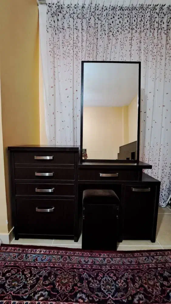 ست کامل سرویس خواب دونفره|تخت و سرویس خواب|پرند, فاز ۴|دیوار