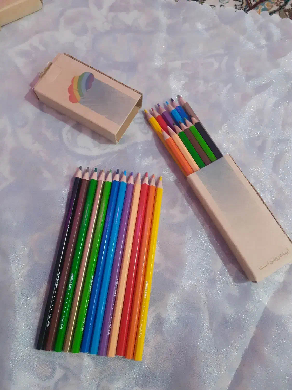 مدادرنگی ۱۲ رنگ|لوازم التحریر|گرگان, |دیوار