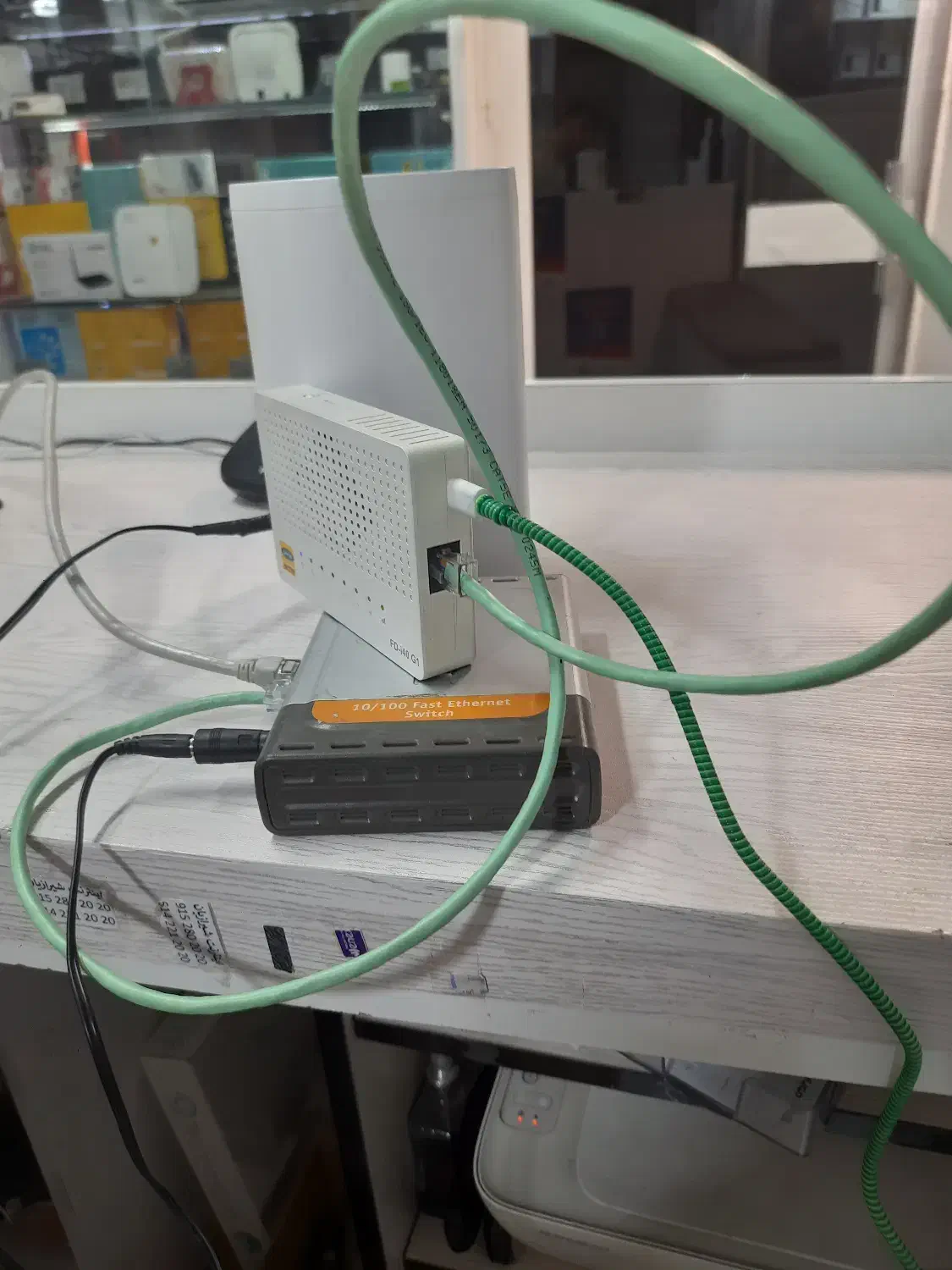 مودم آنلاک 4پورت سیم کارتی(شیرازیان)|مودم و تجهیزات شبکه|نیشابور, فردوس شمالی|دیوار