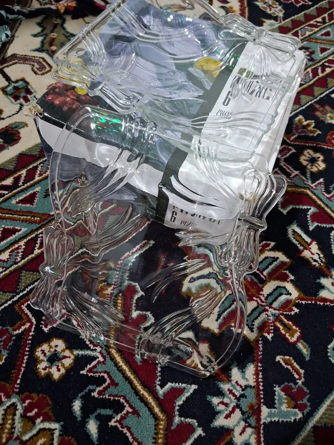 بشقاب میوه خوری شیشه ای|ظروف سرو و پذیرایی|یاسوج, |دیوار