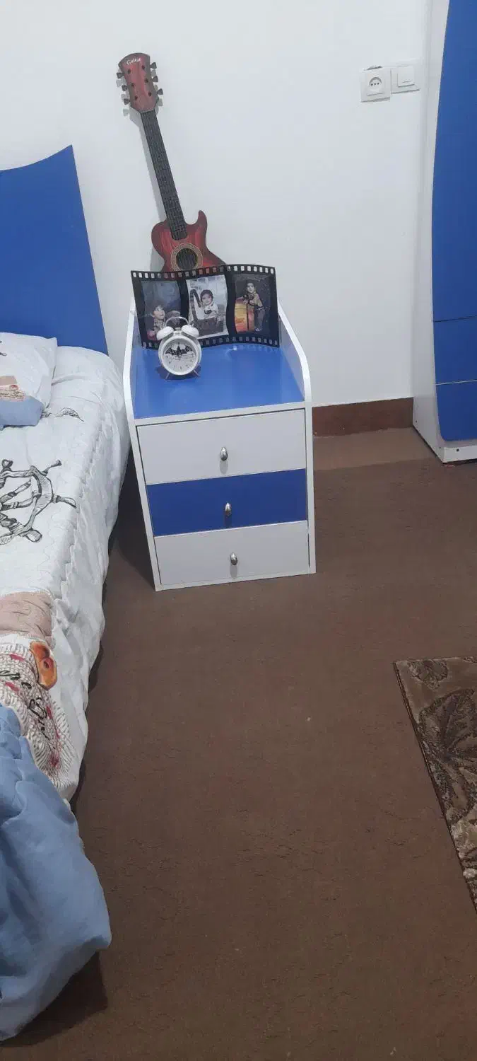 تخت وکمد کودک ونوجوان|تخت و سرویس خواب|داراب, |دیوار