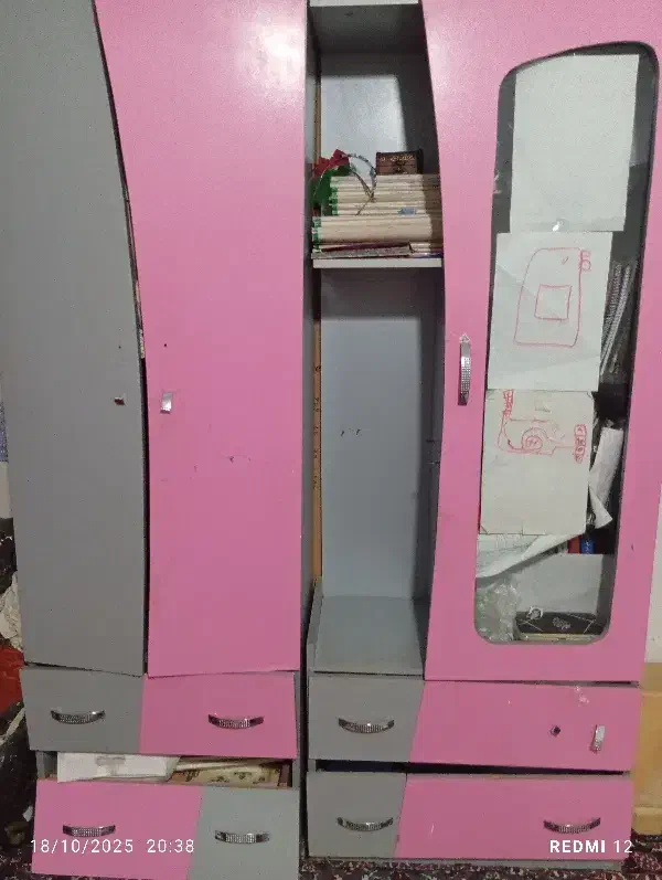 کمد لباس کودک و جاکتابی|جاکفشی، کمد، دراور|تربت‌حیدریه, اندیشه|دیوار