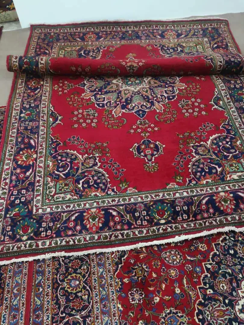 دو عدد فرش دستبافت|فرش|سراب, |دیوار