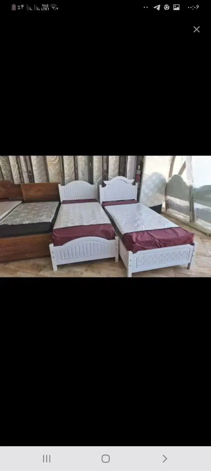 حراج بزرگترین سرویس  تخت۱ نفره و۲نفره|حراج|بانه, |دیوار