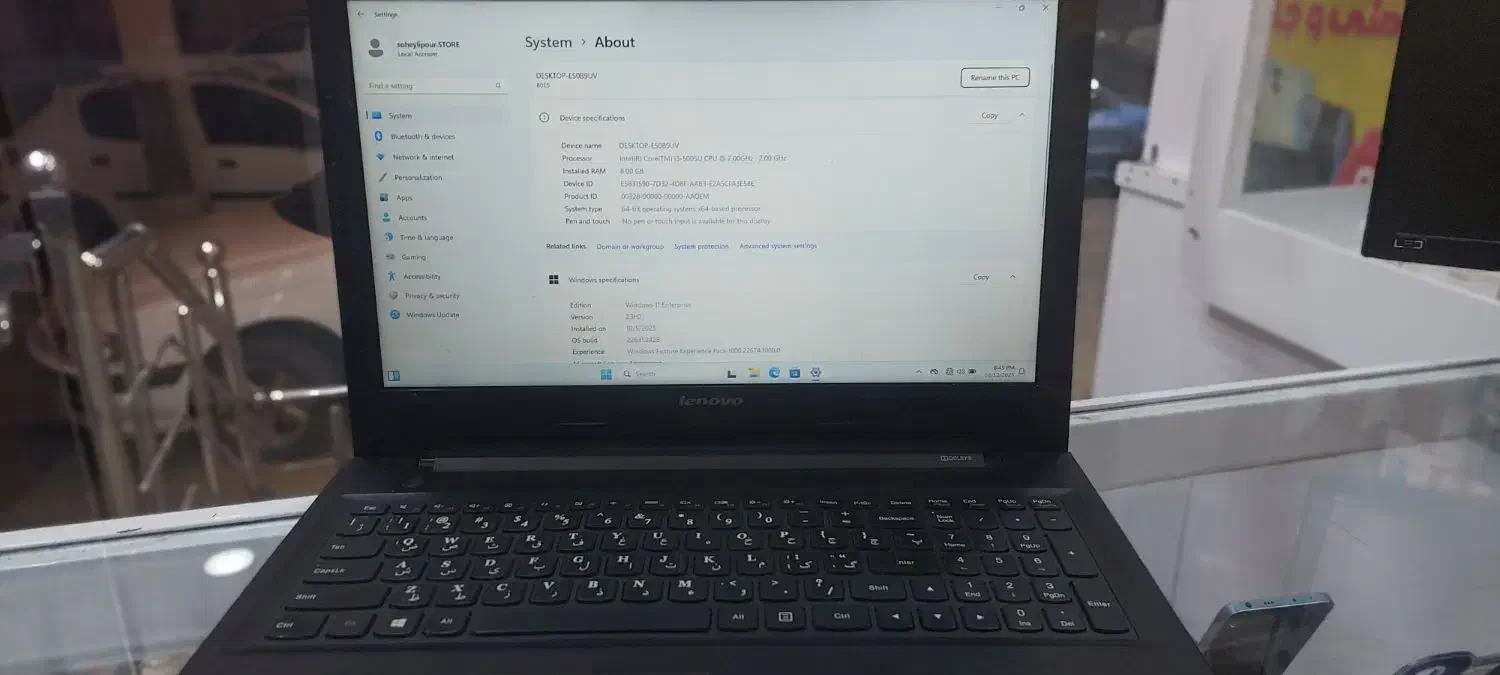 فروش قسطی lenovo g50 80|رایانه همراه|یزد, |دیوار