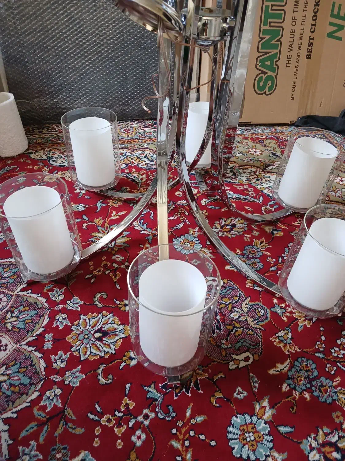 لوستر ۶ شعله|لوستر و چراغ آویز|تهران, سلیمانی|دیوار