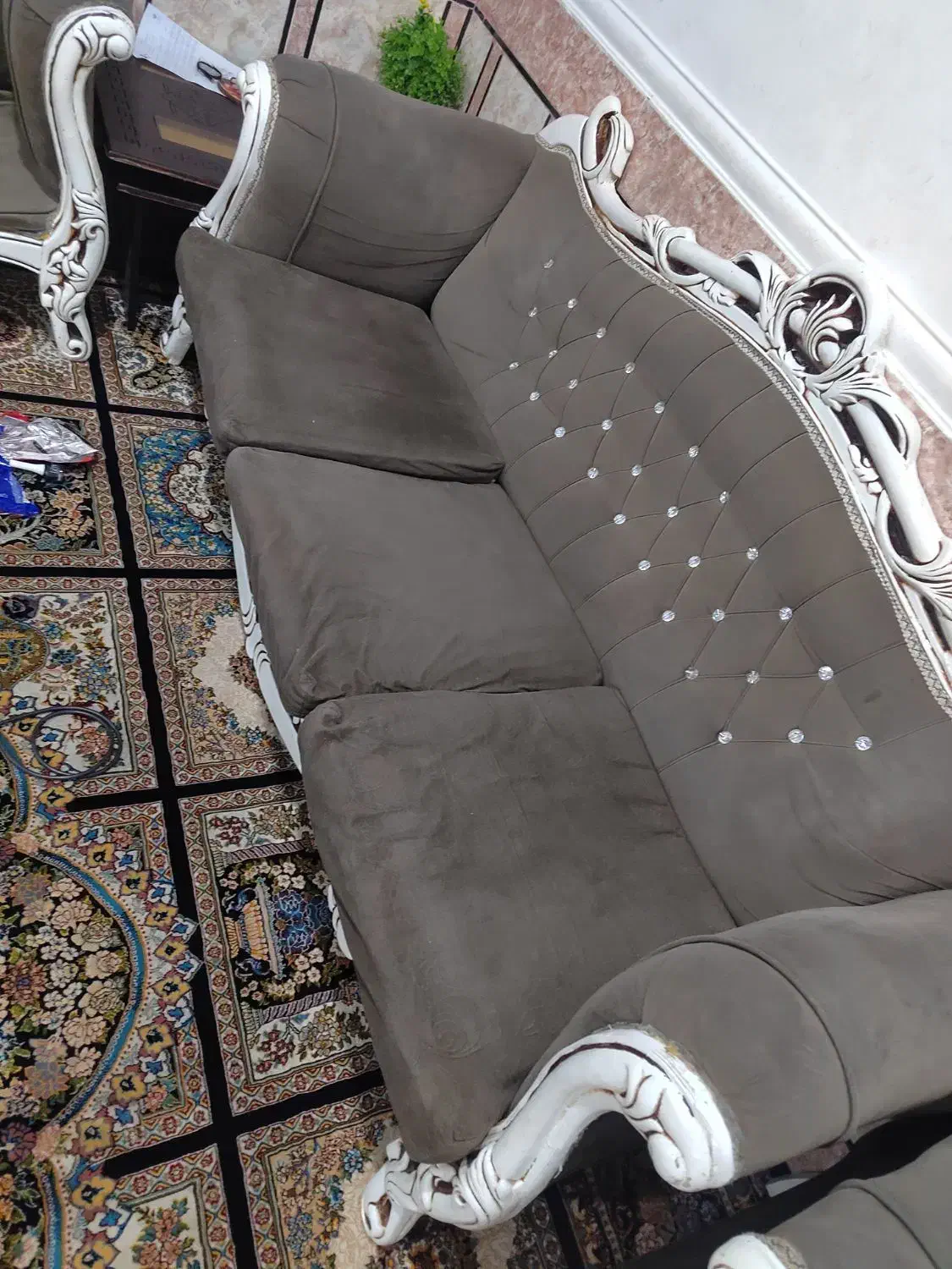 مبل هفت نفره|مبلمان خانگی و میز عسلی|باغ ملک, |دیوار