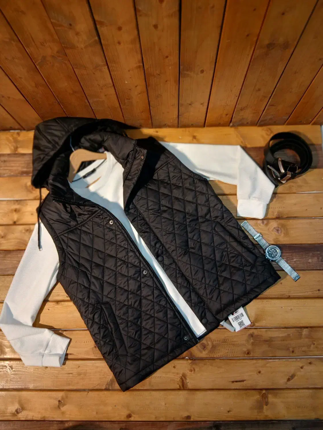 پافر لوزی دوز طرح ترک|لباس|قم, باجک دو|دیوار