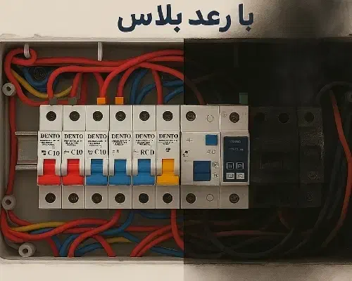 طرح ایمن سازی برق منازل وجعبه فیوزبرقکار برق کار|خدمات پیشه و مهارت|گرگان, |دیوار