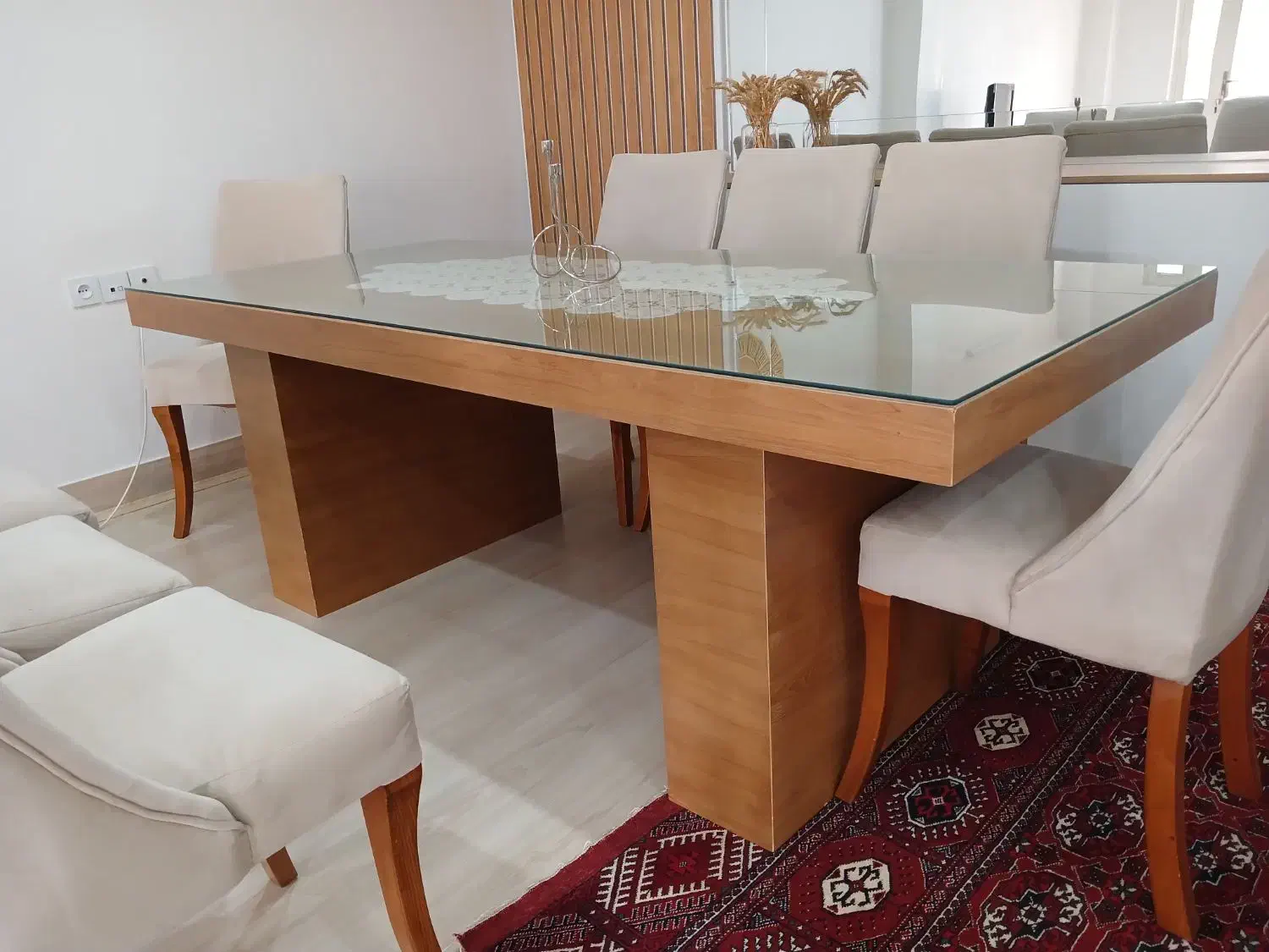 میز غذاخوری ۸ نفره|میز و صندلی غذاخوری|گنبد کاووس, |دیوار