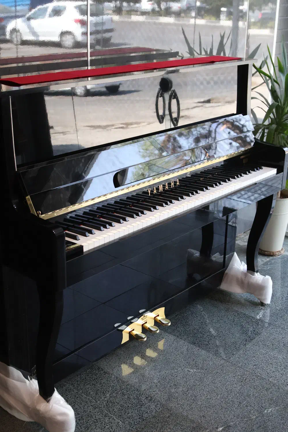 پیانو طرح آکوستیک DPH420 یاماها|پیانو، کیبورد، آکاردئون|شیراز, ابیوردی|دیوار