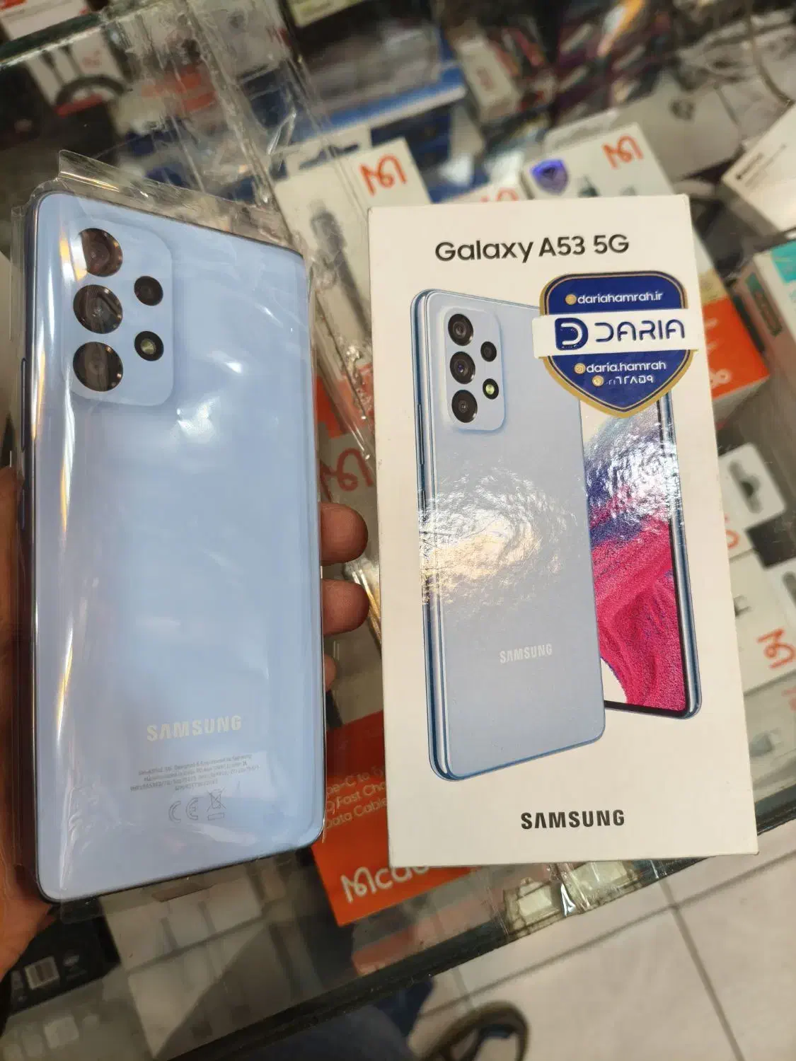 گلگسی A53 رنگ آبی 5G|موبایل|تهران, حشمتیه|دیوار