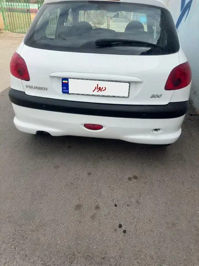 ۲۰۶ مدل ۹۴ تیپ ۵|خودرو سواری و وانت|قرچک, شهرک گلها|دیوار