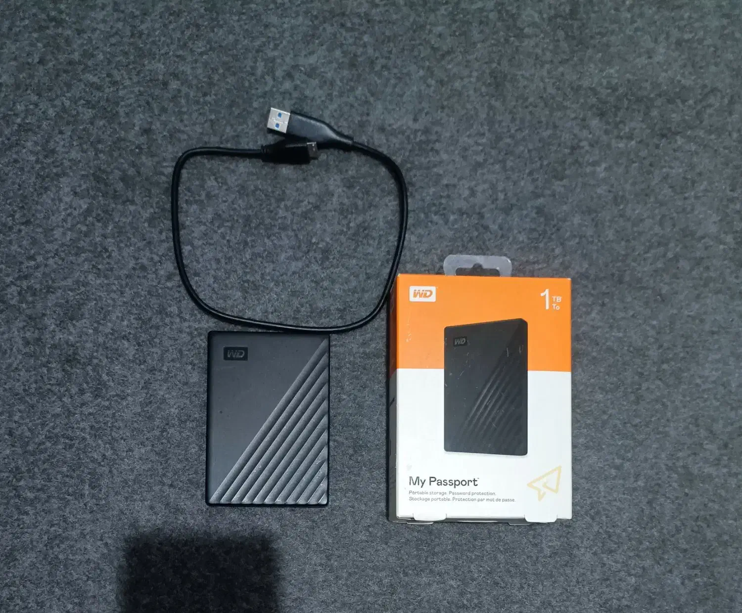 هارد اکسترنال 1 ترابایت My Passport|قطعات و لوازم جانبی رایانه|ارومیه, |دیوار