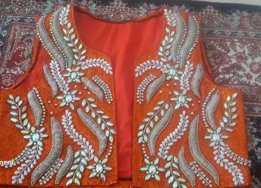 سخمه کار دست نو|لباس|جوانرود, |دیوار