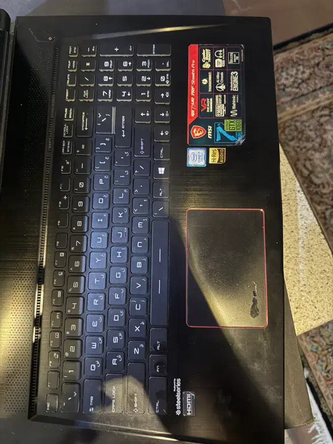 لب تاپ گیمینگ msi gs73vr 7rf|رایانه همراه|شیراز, شهرک گلستان|دیوار