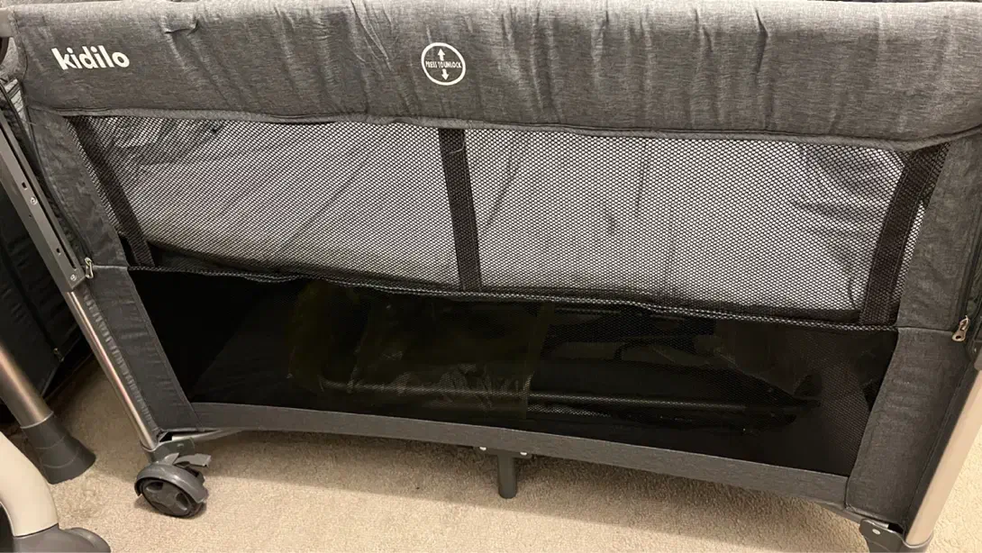 فروش تخت کنار مادر( از بانسر سه ماه استفاده شده)|تخت و صندلی بچه|تهران, استخر|دیوار