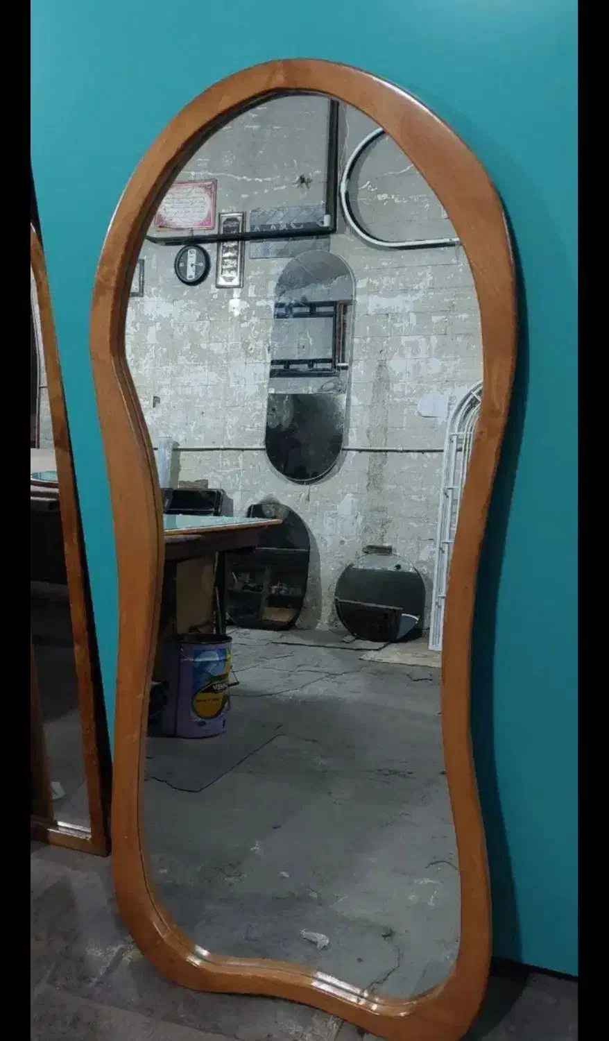 آینه دفرمه|آینه|هشتگرد, شهرک ولیعصر (مصلی)|دیوار