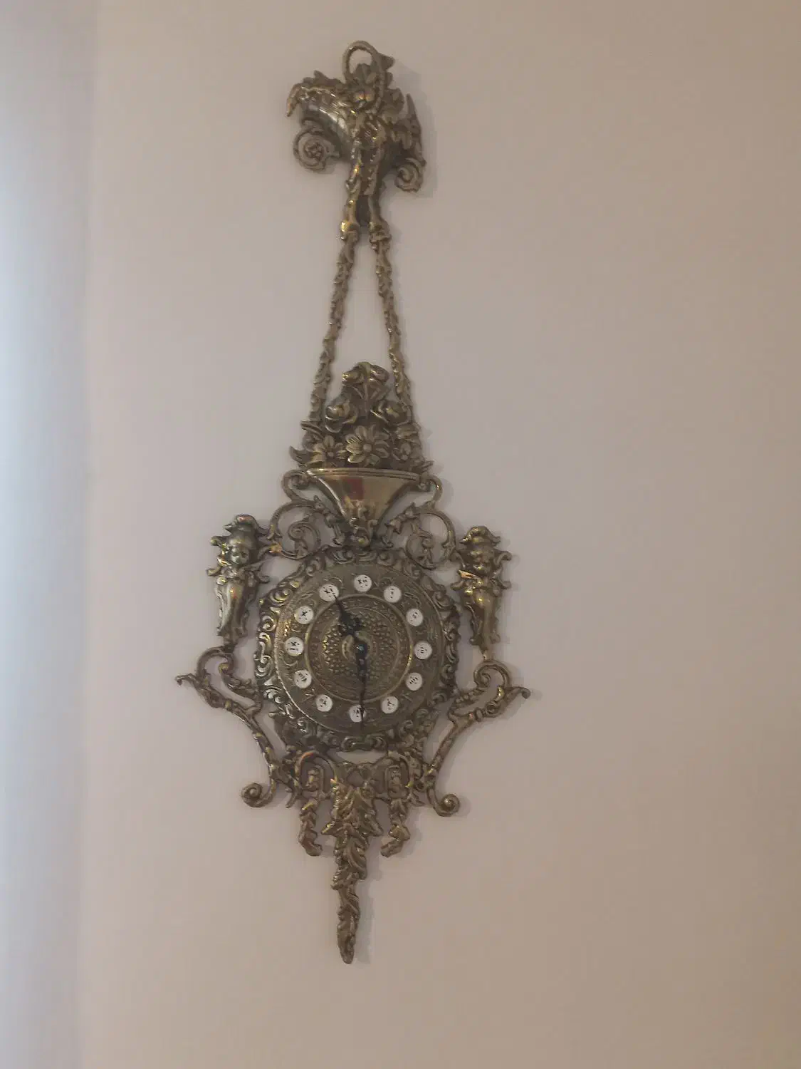 ساعت برنز|ساعت دیواری و تزئینی|میانه, |دیوار