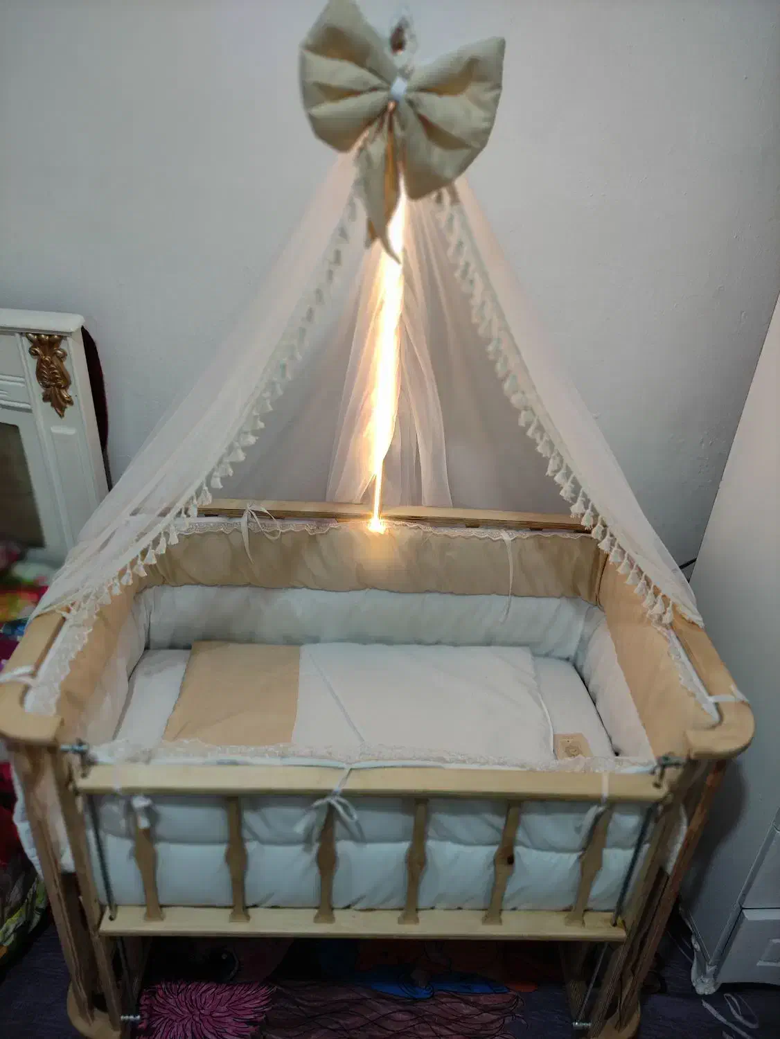 تخت گهواره نوزاد|تخت و صندلی بچه|بندرعباس, |دیوار