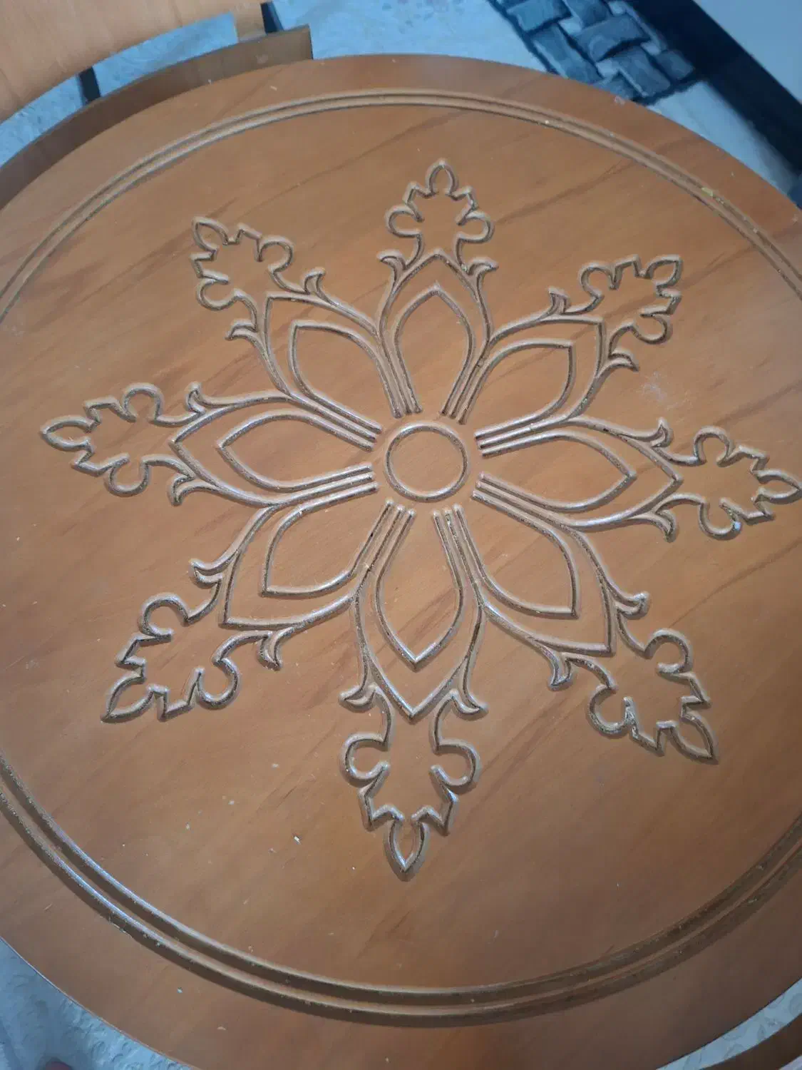 میز خاطره/ناهار خوری چوب راش|میز و صندلی غذاخوری|قم, باغ کرباسی|دیوار