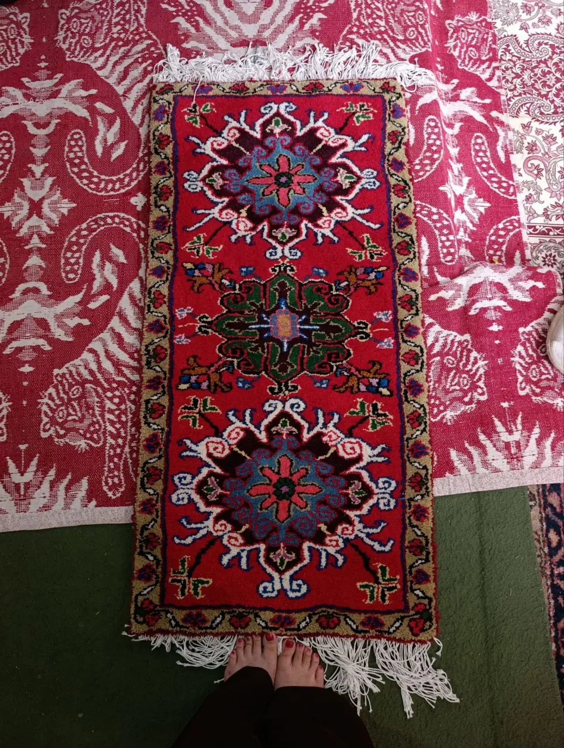 یک عدد پادری دستباف|پادری|تبریز, |دیوار