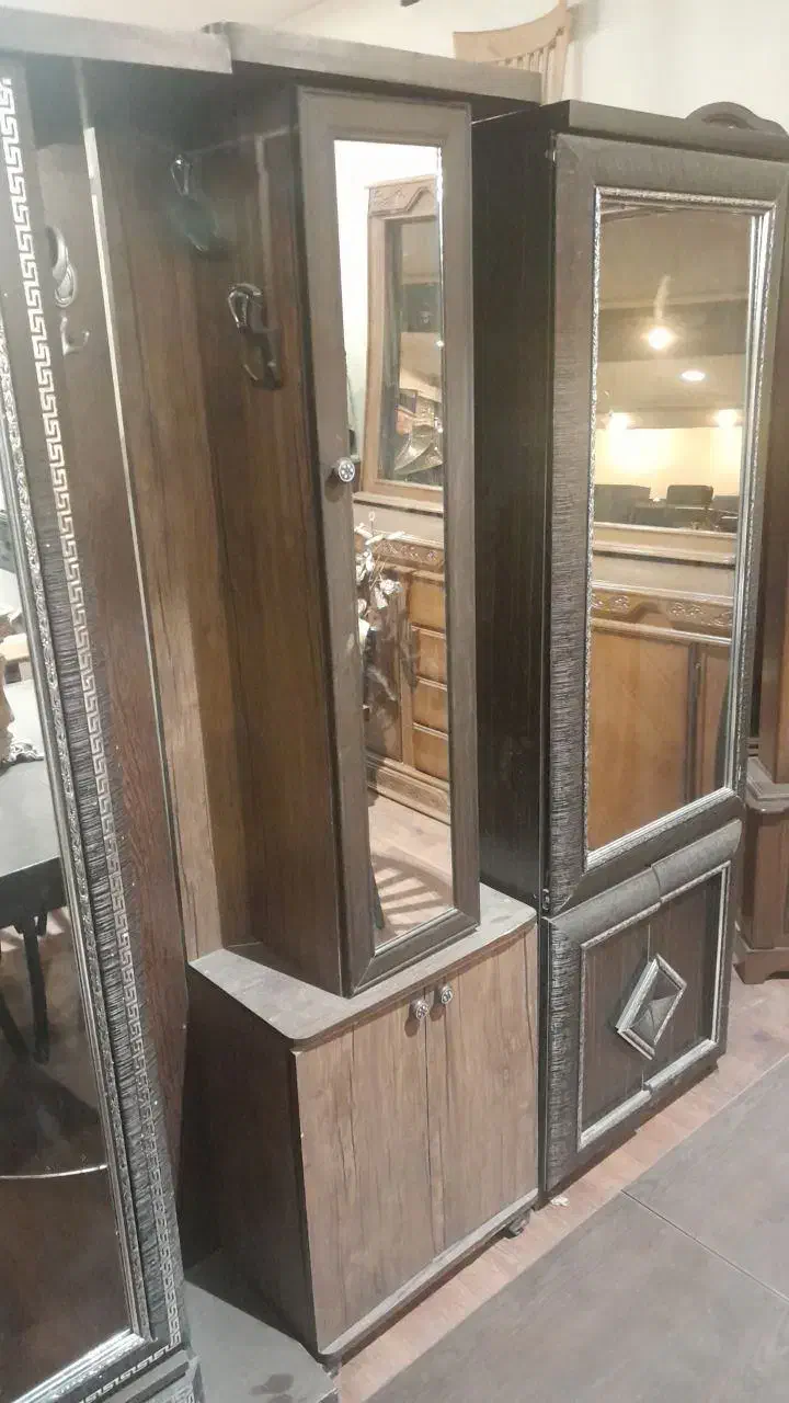 جاکفشی و دراور چوبی|جاکفشی، کمد، دراور|پردیس, شهرک صنعتی کمرد|دیوار