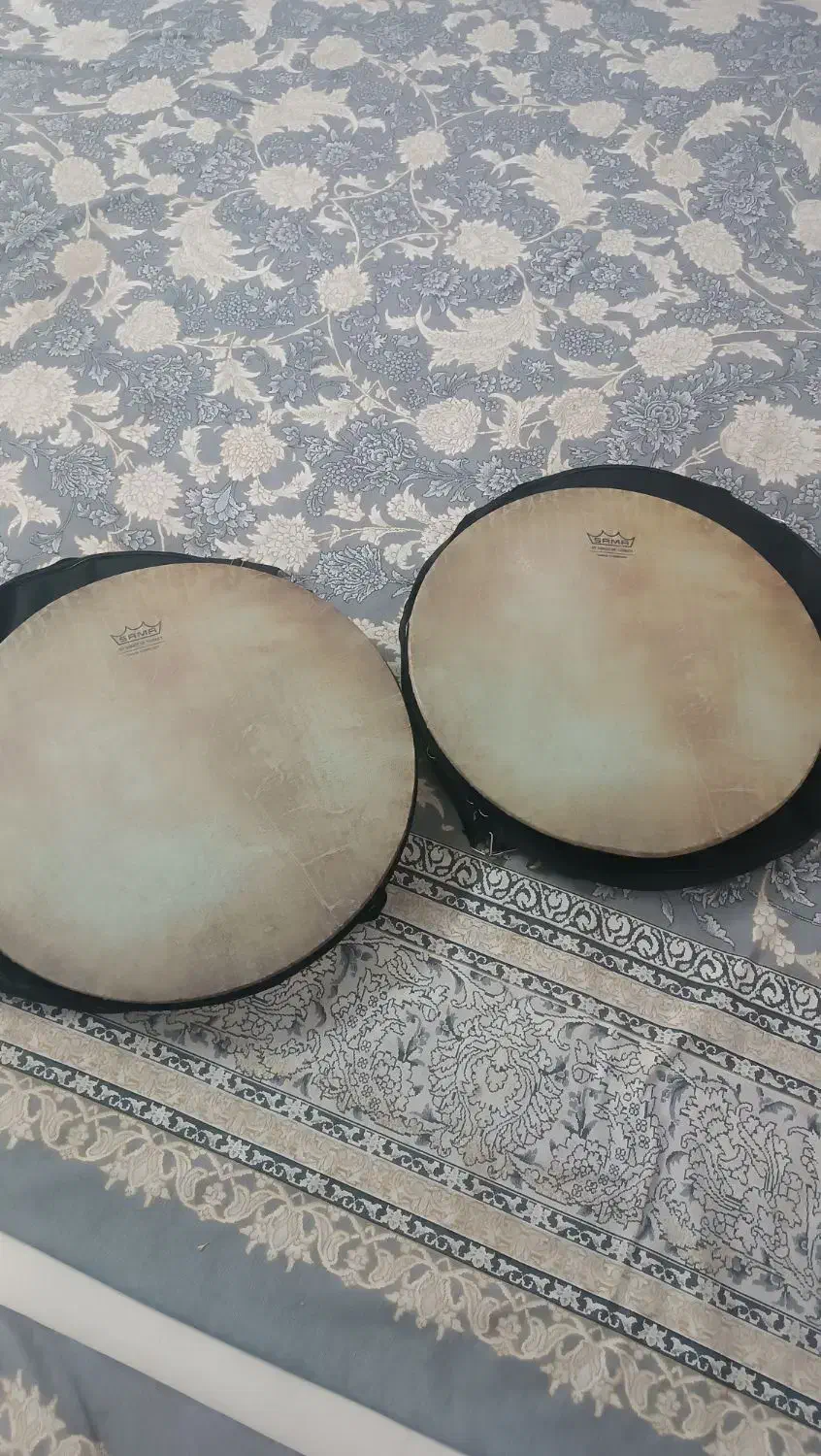 دو عدد دف سما|سازهای سنتی|مشهد, مصلی (کارمندان اول)|دیوار