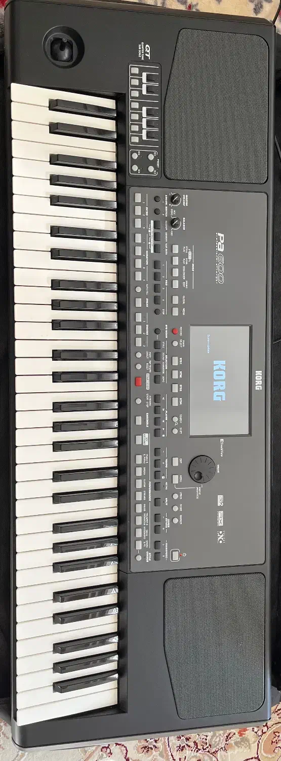 ارگ KORG pa600 QT بسیار تمیز ،مجلس نرفته|پیانو، کیبورد، آکاردئون|یزد, |دیوار