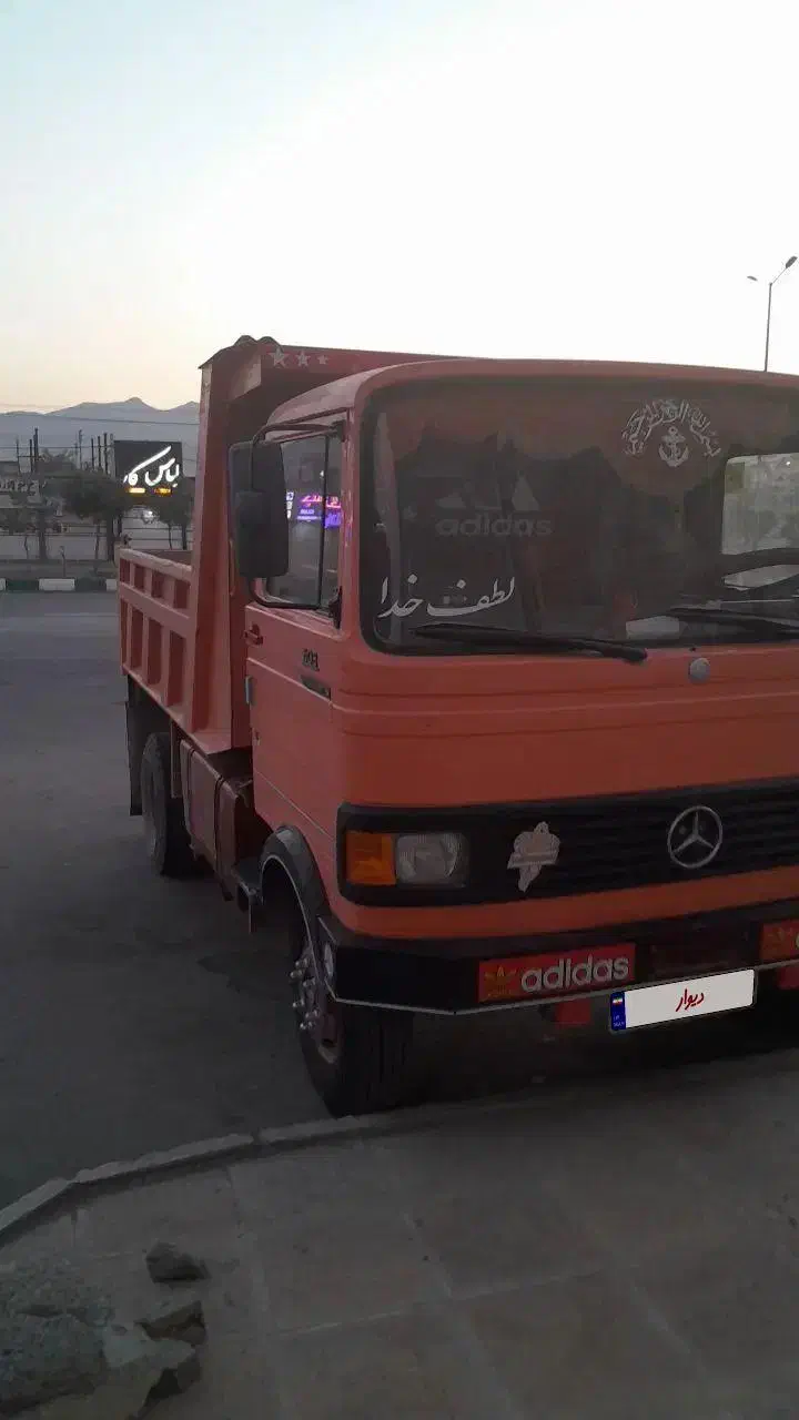 خاور ۶۰۸ کمپرسی مدل ۸۹ بدون سوپر|خودرو سنگین|آبیک, |دیوار