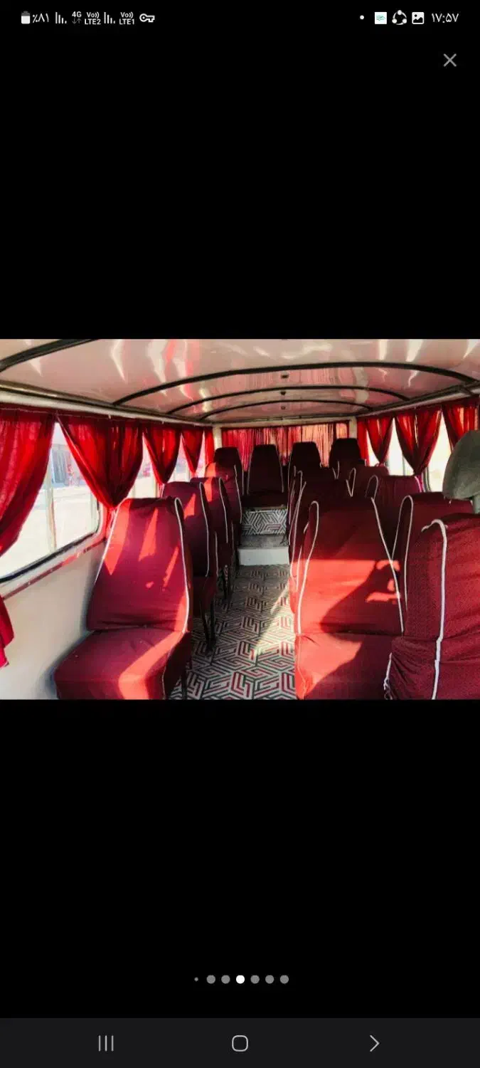 مینبوس مدل ۶۹ ۸۰۰ تومن|خودرو سنگین|قم, پشت انبار نفت|دیوار