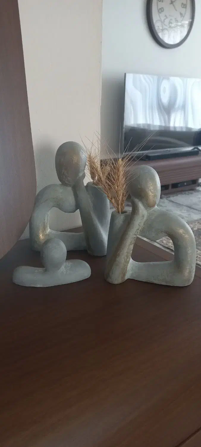 گلدان سه تیکه پلی استر|صنایع دستی و سایر لوازم تزئینی|کرمانشاه, |دیوار