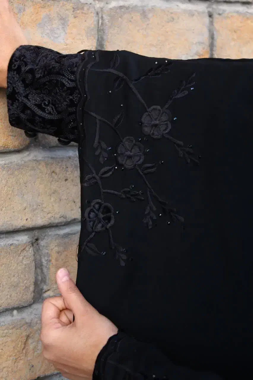 چادر جده فول گلدوزی جنس ، کرپ کن کن نو|لباس|مشهد, شیرودی|دیوار