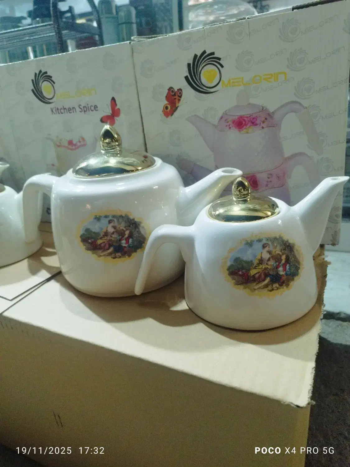 کتری قوری سرامیک|قوری، کتری، قهوه‌ساز دستی|مشهد, خواجه ربیع|دیوار