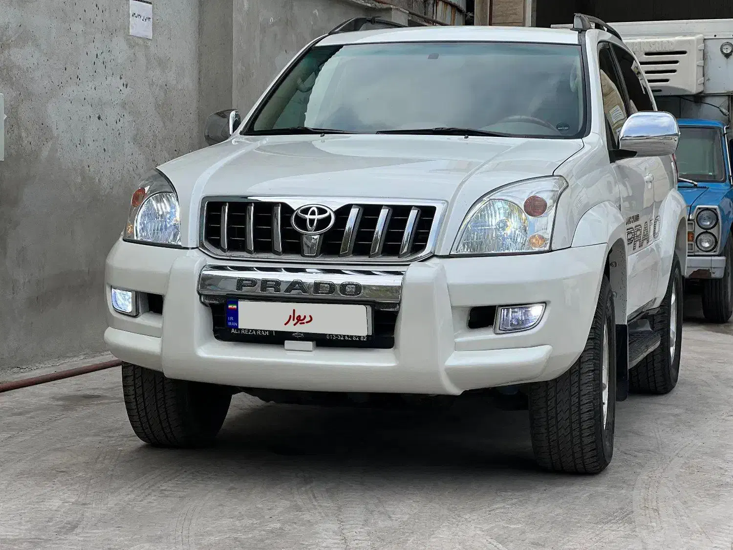 پرادوشش سیلندر‌ بی رنگ|خودرو سواری و وانت|رشت, آتشگاه|دیوار