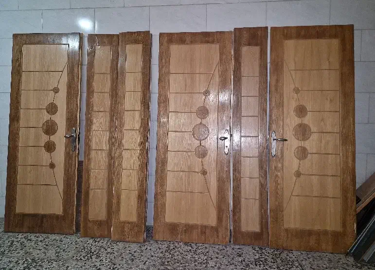 درب چوبی و درب کابینت ام دی اف|مصالح و تجهیزات ساختمان|شاهین‌شهر, عطار|دیوار