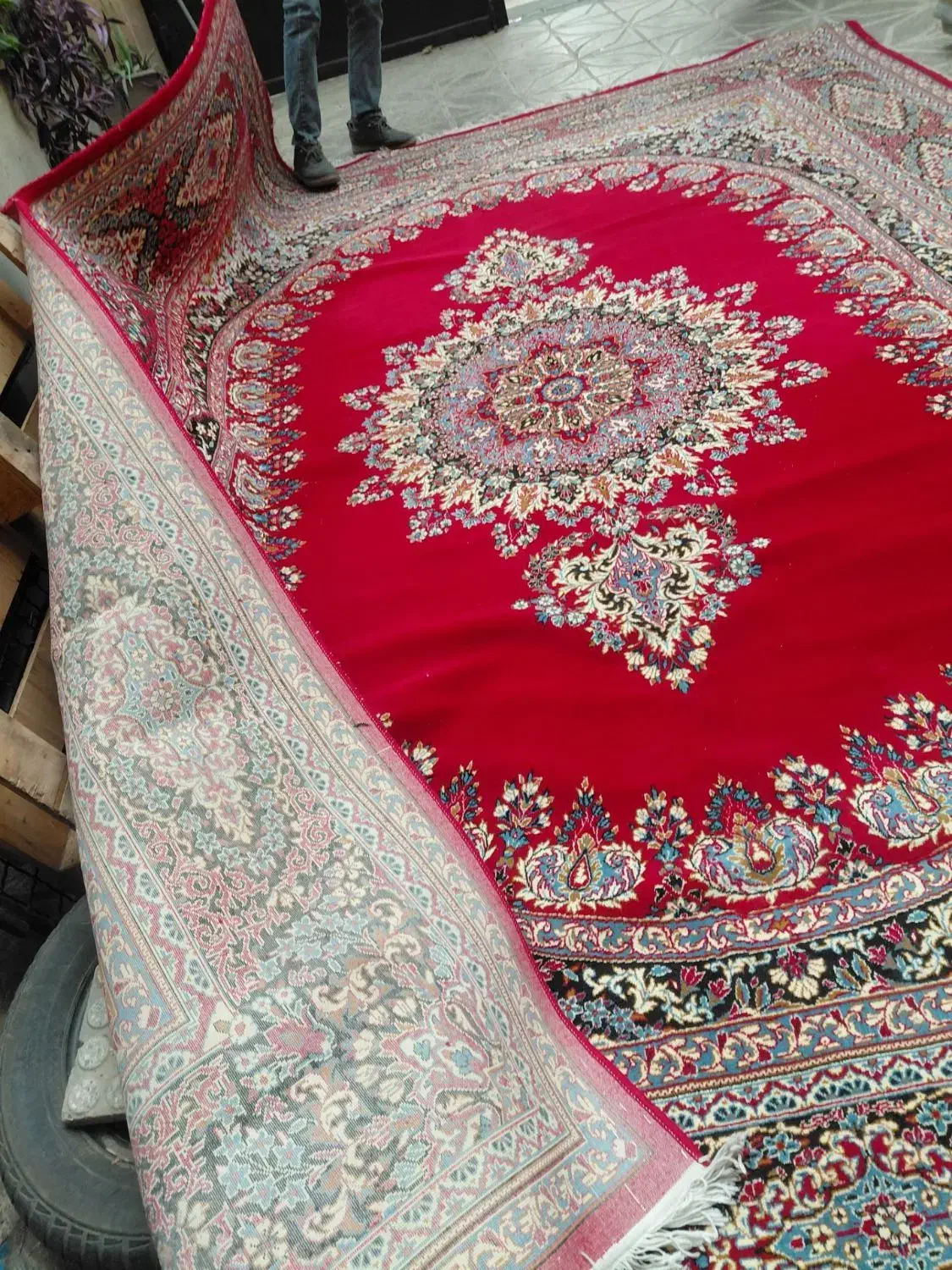 دو جفت فرش ۹ میتری ۶ میتری|فرش|تهران, فردوسی|دیوار