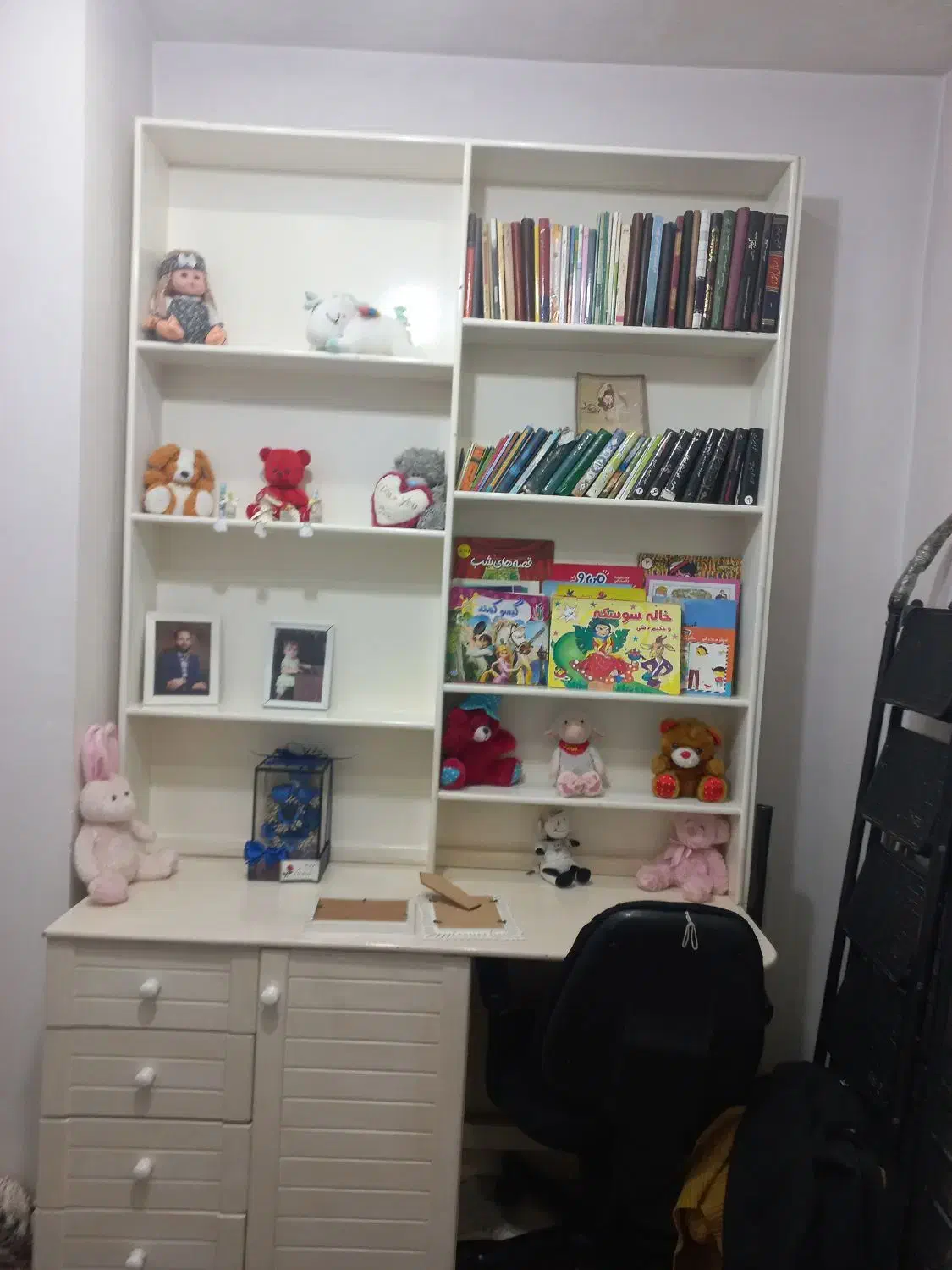 کتابخانه|کتابخانه، شلف، قفسههای دیواری|نسیمشهر, |دیوار