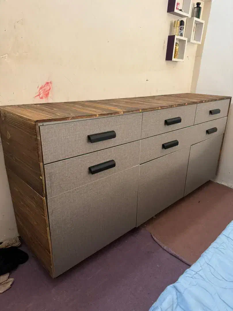 میز کنسول چوب برند طرح ترک ، دراور ، کشو ،درحدنو|بوفه، ویترین، کنسول|مشهد, آزادشهر|دیوار