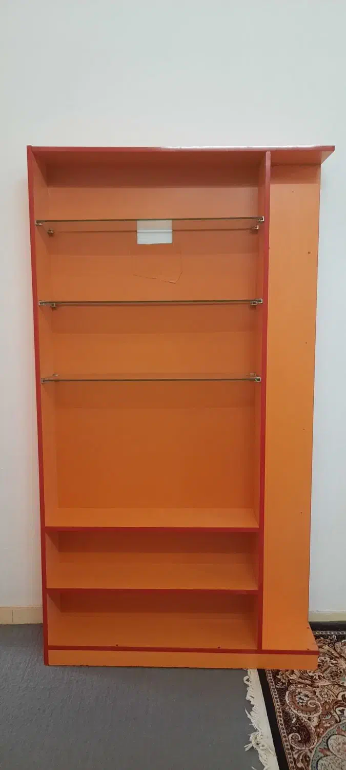 قفسه ام دی اف|کتابخانه، شلف، قفسه‌های دیواری|قم, قلعه یزدیها|دیوار