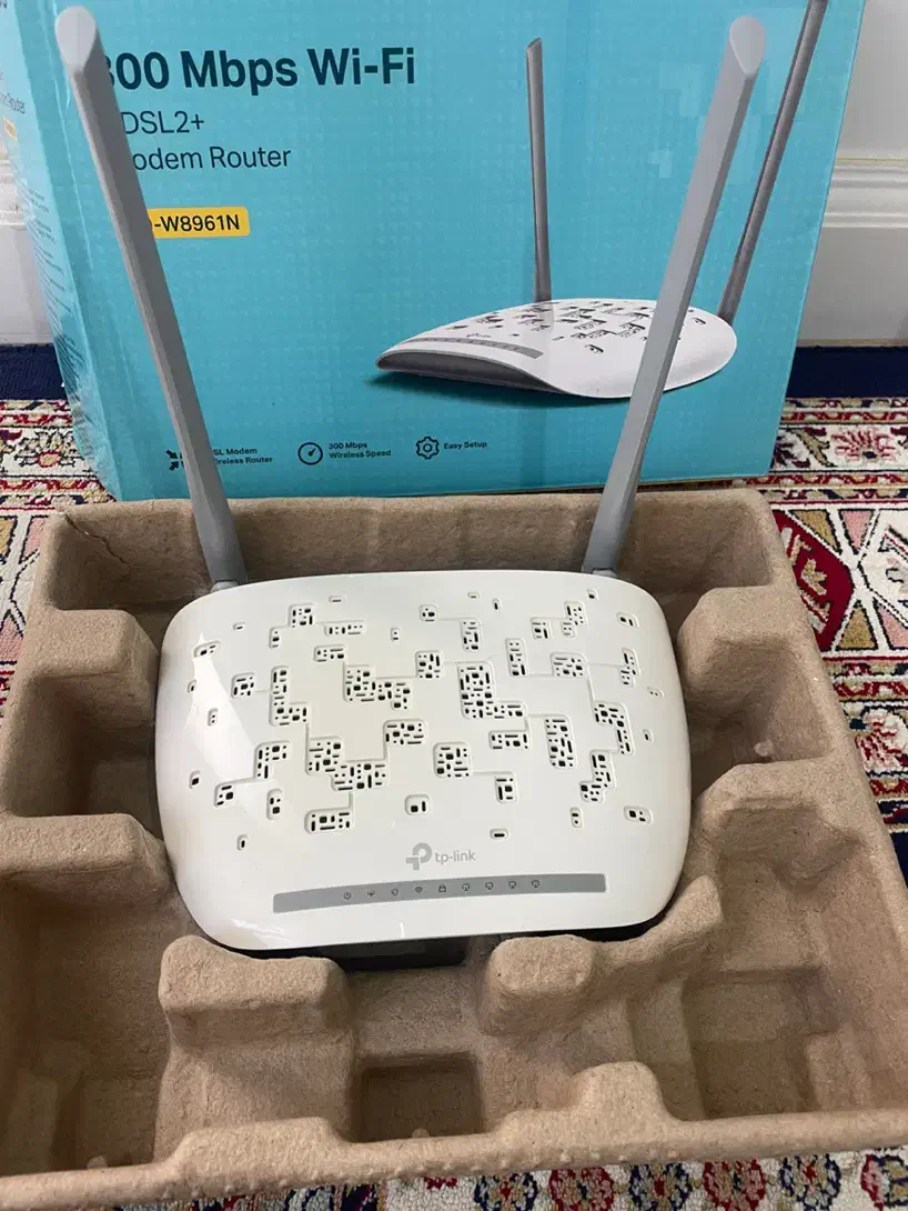 مودم TPLink دو آنتن|مودم و تجهیزات شبکه|اسفراین, |دیوار