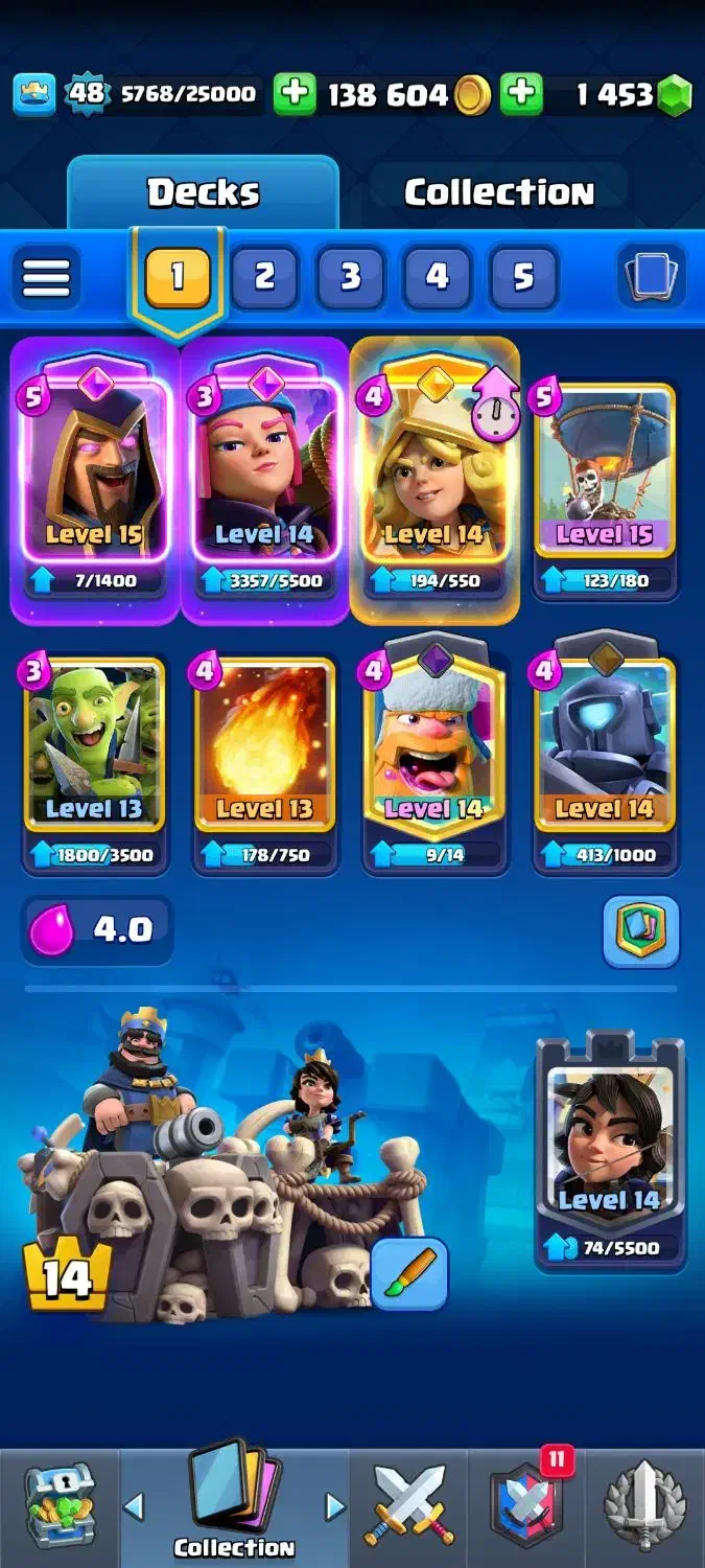 اکانت کلش رویال|کنسول، بازی ویدئویی و آنلاین|تهران, شهرک طالقانی|دیوار