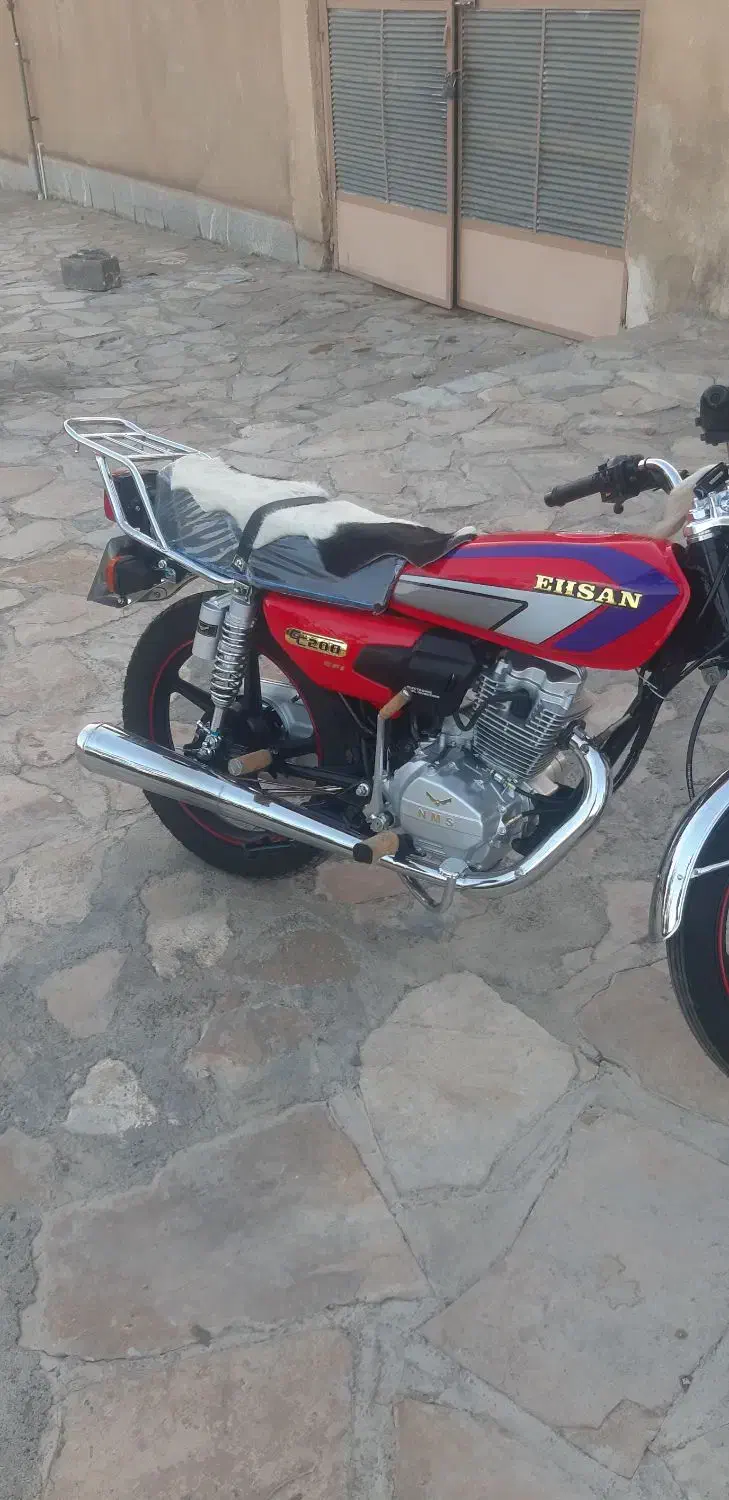 موتور احسان ۲۰۰|موتورسیکلت|سنقر, |دیوار