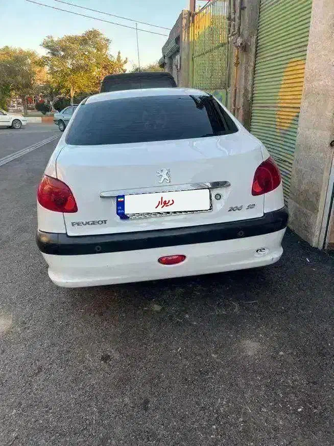 پژو 206 SD V8 مدل ۹۶ تک برگ‌سند خانگی|خودرو سواری و وانت|اردبیل, |دیوار