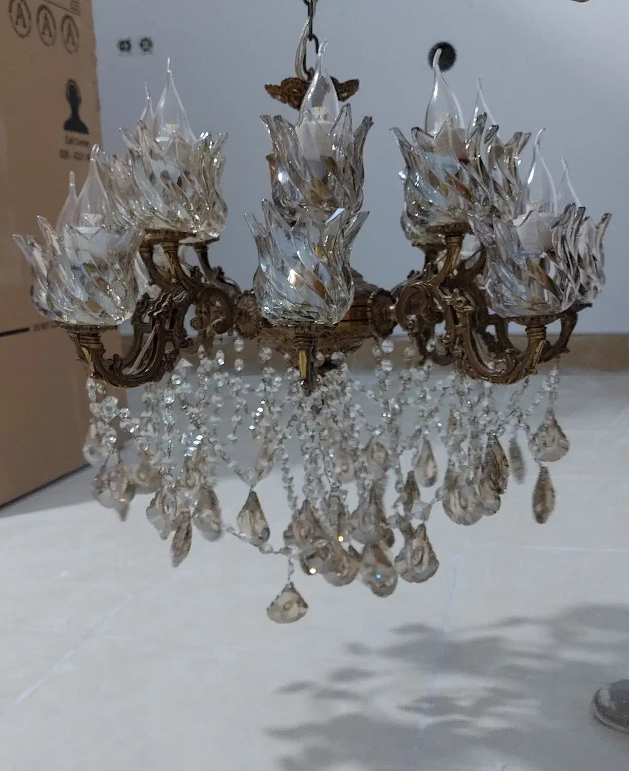 لوستر در حد نو 15 تومن|لوستر و چراغ آویز|نظرآباد, نظرآباد|دیوار