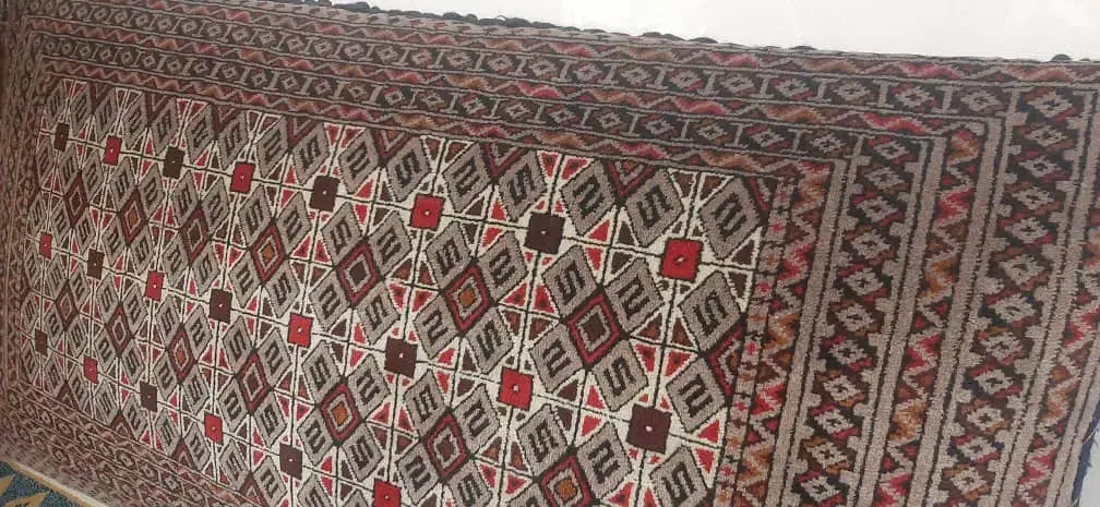 یک جفت پشتی ترکمن دستباف|پشتی|کرج, شهرک فهمیده|دیوار