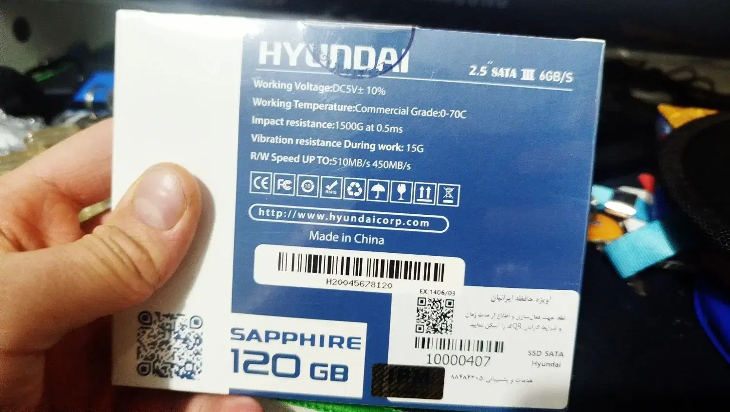 ssd 120hyundai|قطعات و لوازم جانبی رایانه|تهران, تهران‌نو|دیوار